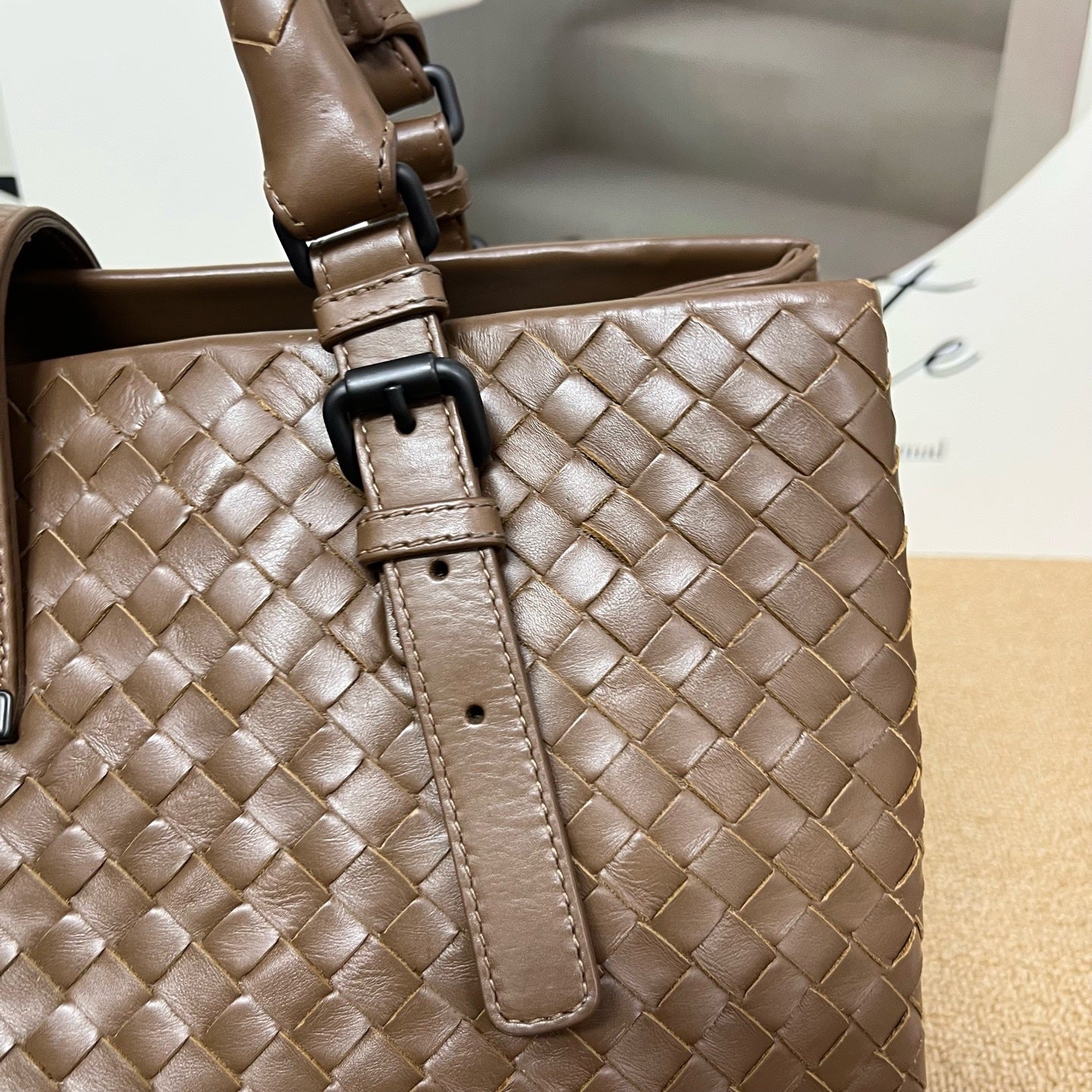 Bottega Veneta Brown Satchel