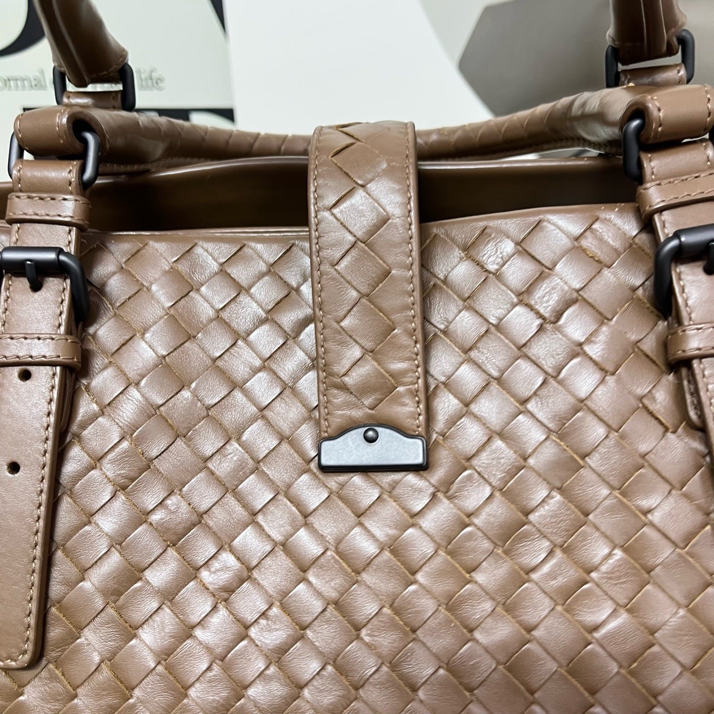 Bottega Veneta Brown Satchel