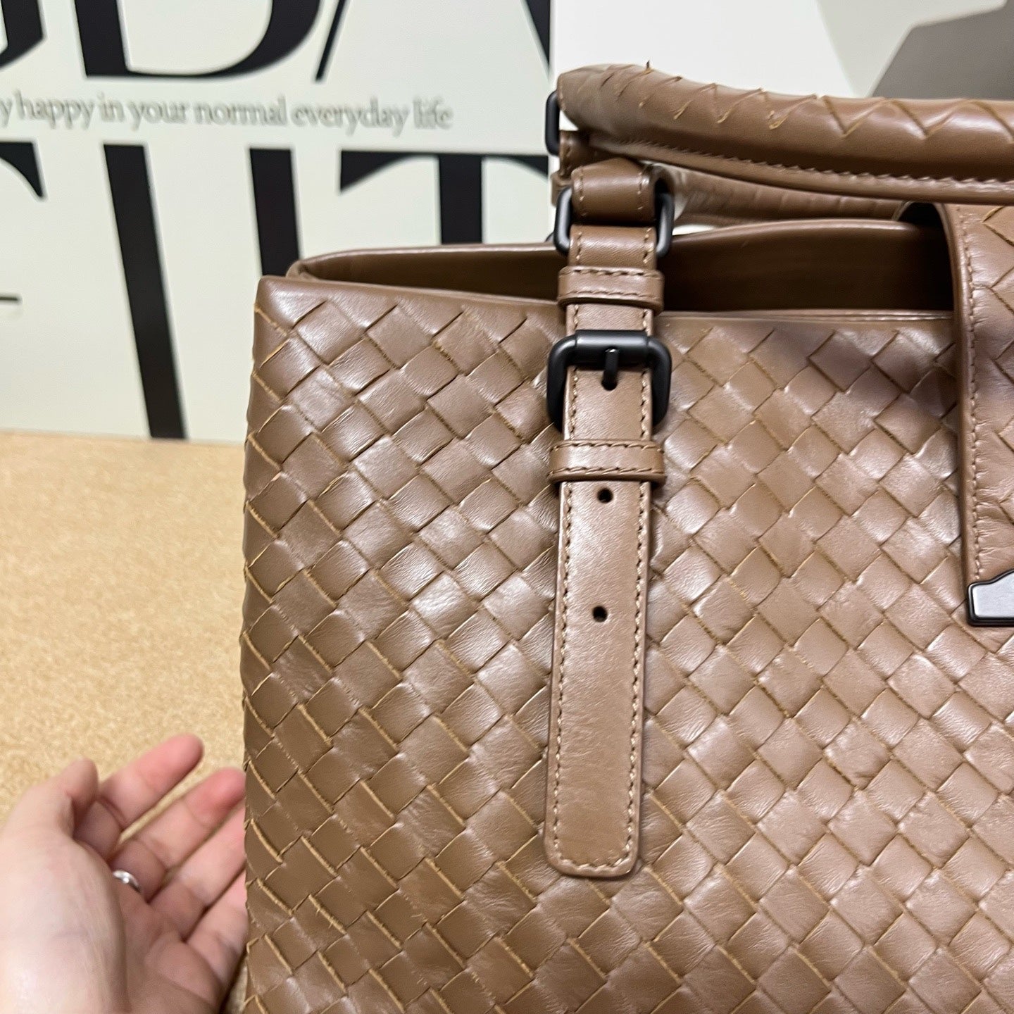 Bottega Veneta Brown Satchel