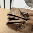 Bottega Veneta Brown Satchel
