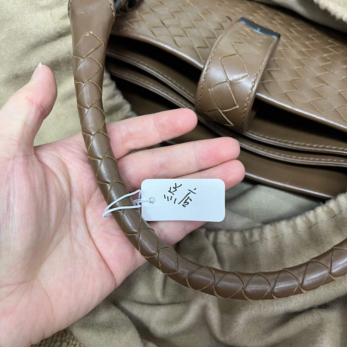 Bottega Veneta Brown Satchel