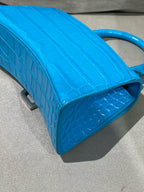 Balenciaga HOURGLASS Blue Crossbody 5928331LR6Y4624