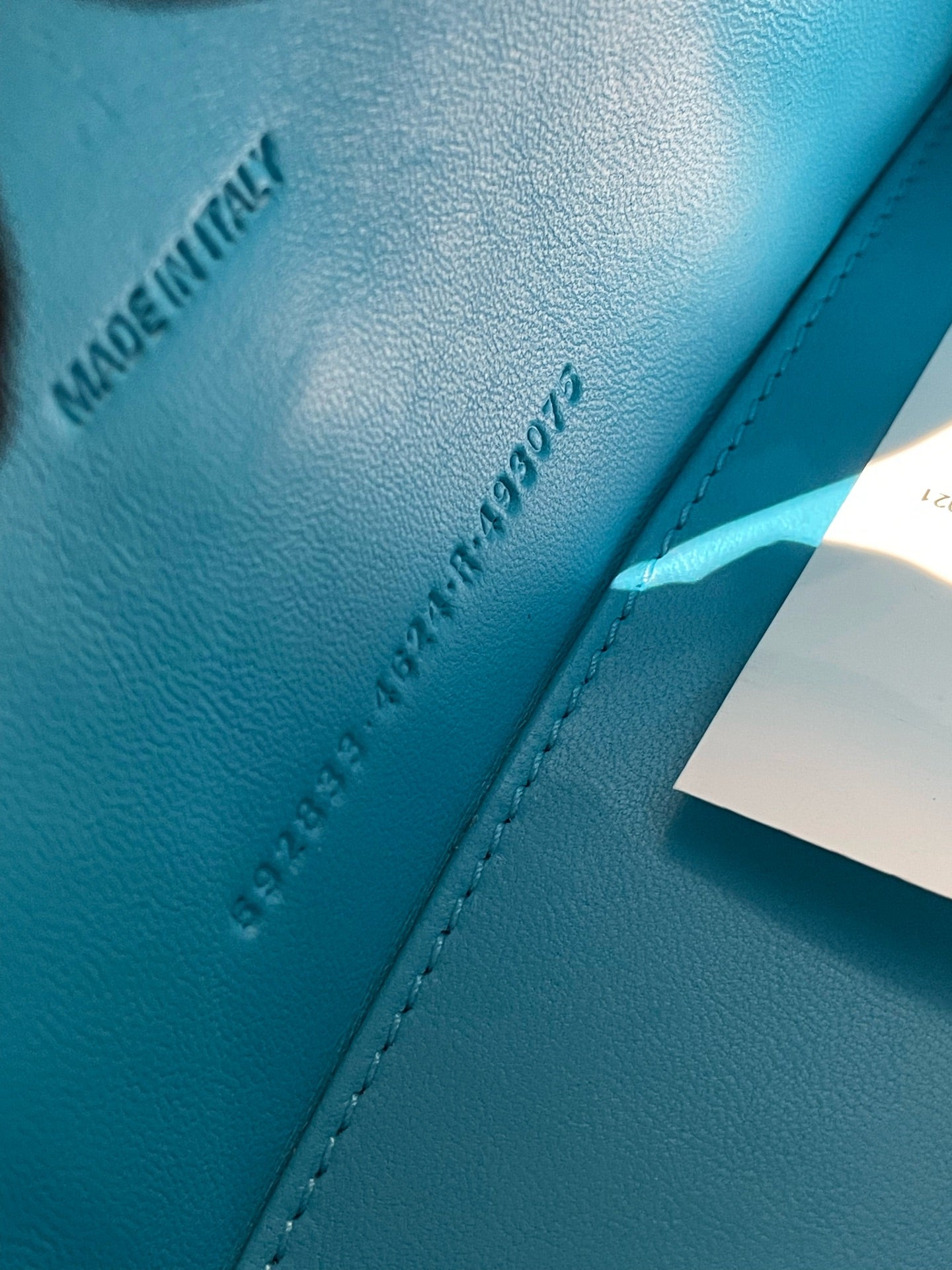 Balenciaga HOURGLASS Blue Crossbody 5928331LR6Y4624
