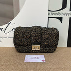 Dior Tweed Shoulder Bag