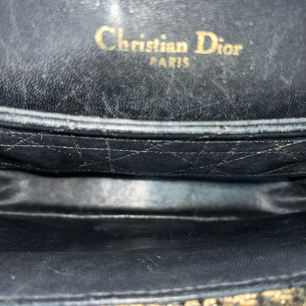 Dior Tweed Shoulder Bag