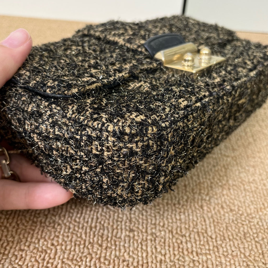 Dior Tweed Shoulder Bag