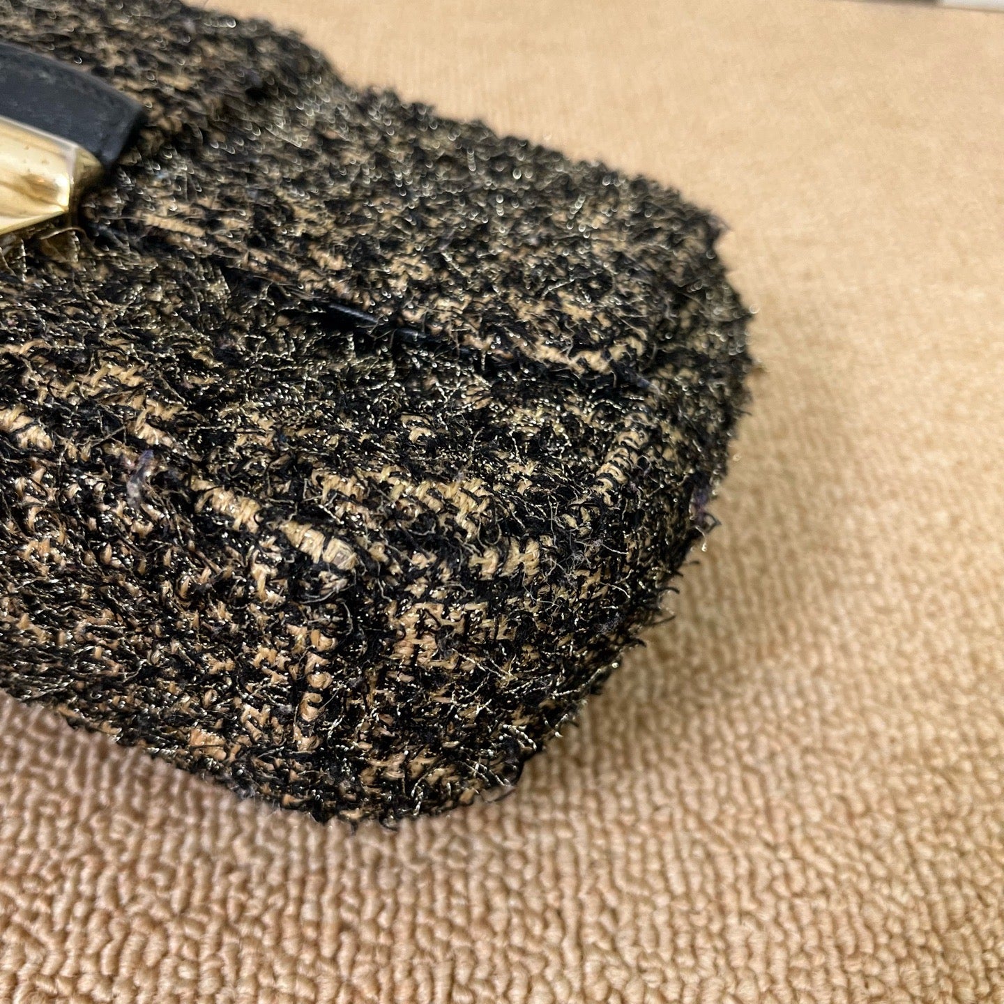 Dior Tweed Shoulder Bag