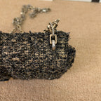 Dior Tweed Shoulder Bag