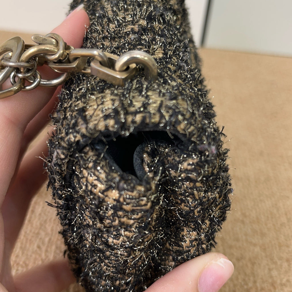 Dior Tweed Shoulder Bag