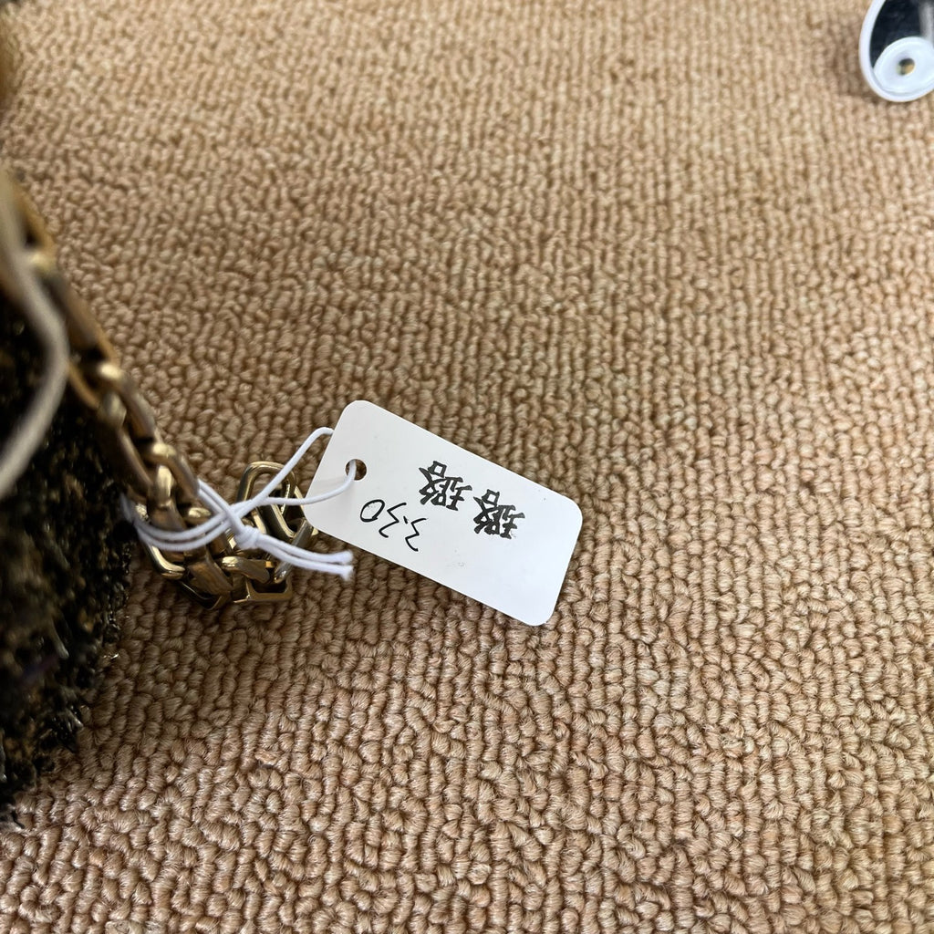 Dior Tweed Shoulder Bag