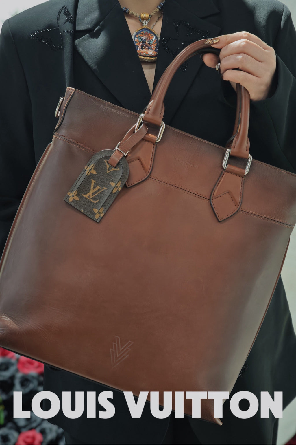 Louis Vuitton Brown Satchel
