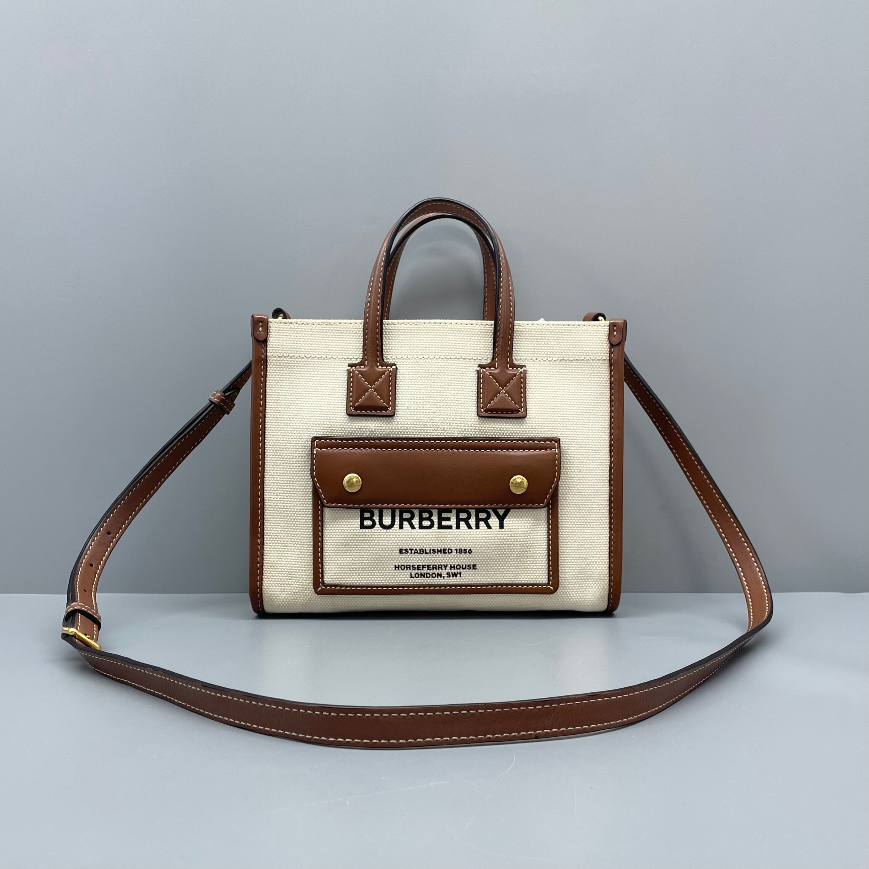 Burberry Canvas Tote