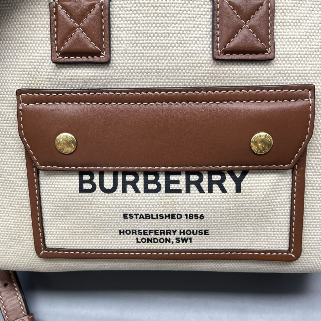 Burberry Canvas Tote