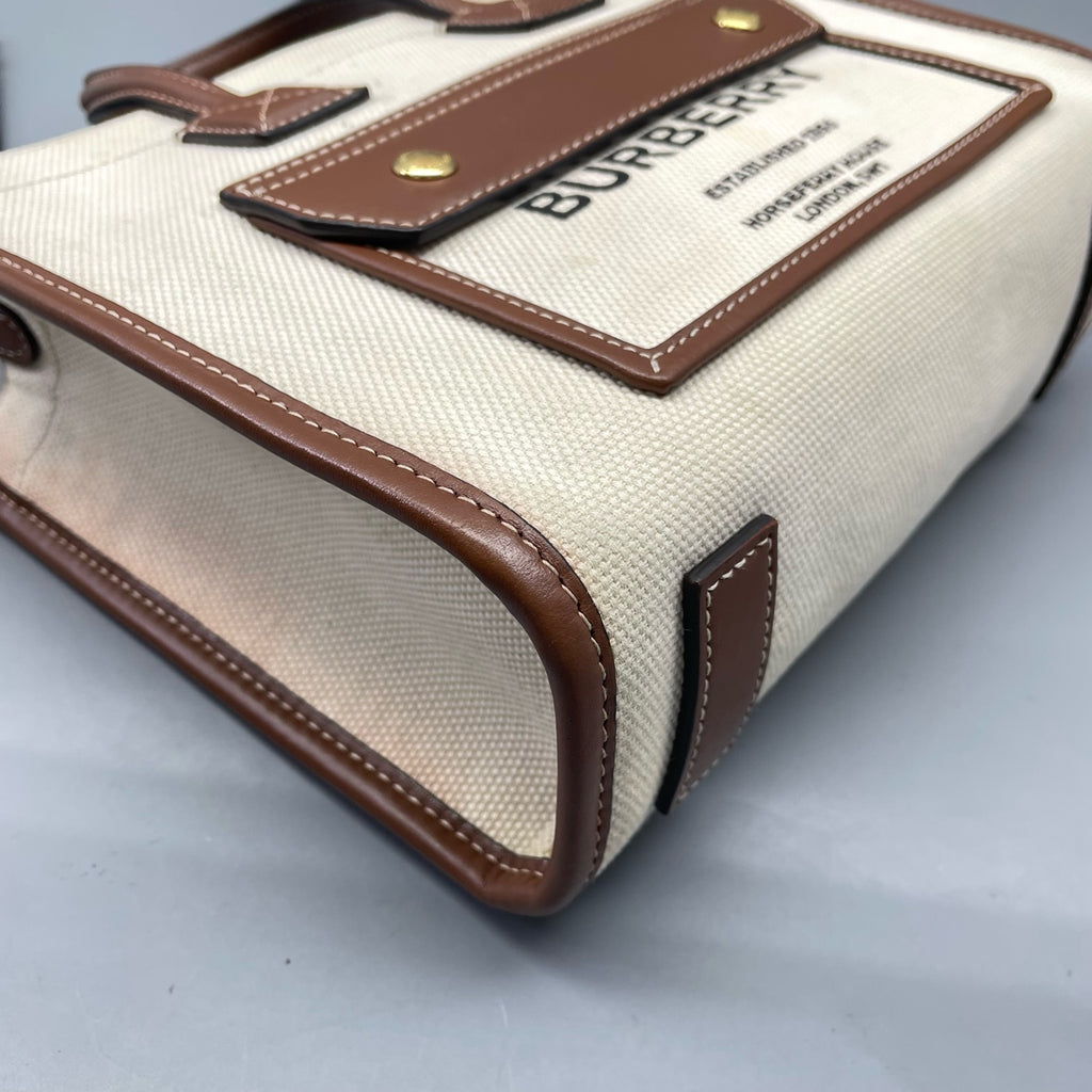 Burberry Canvas Tote