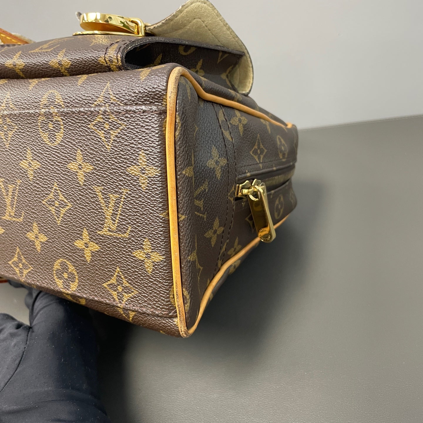 Louis Vuitton Gold Satchel