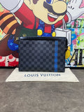 Louis Vuitton Blue Clutch