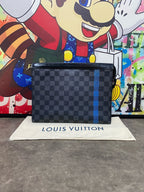 Louis Vuitton Blue Clutch
