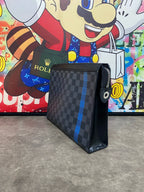 Louis Vuitton Blue Clutch