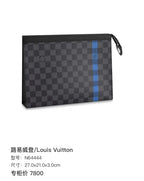 Louis Vuitton Blue Clutch