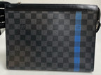 Louis Vuitton Blue Clutch