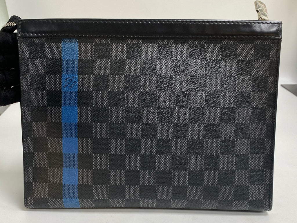 Louis Vuitton Blue Clutch