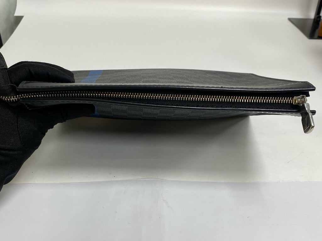 Louis Vuitton Blue Clutch