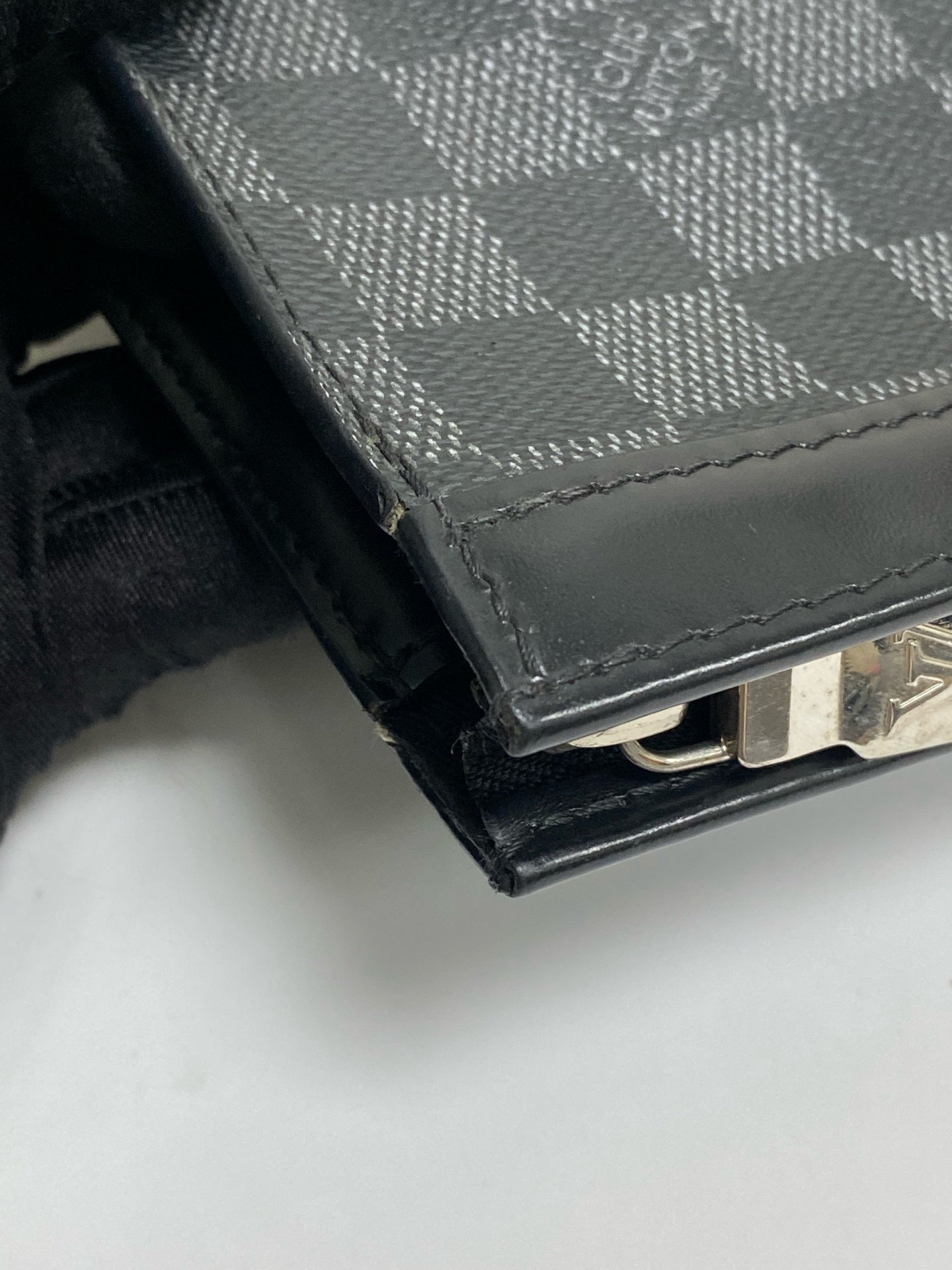 Louis Vuitton Blue Clutch