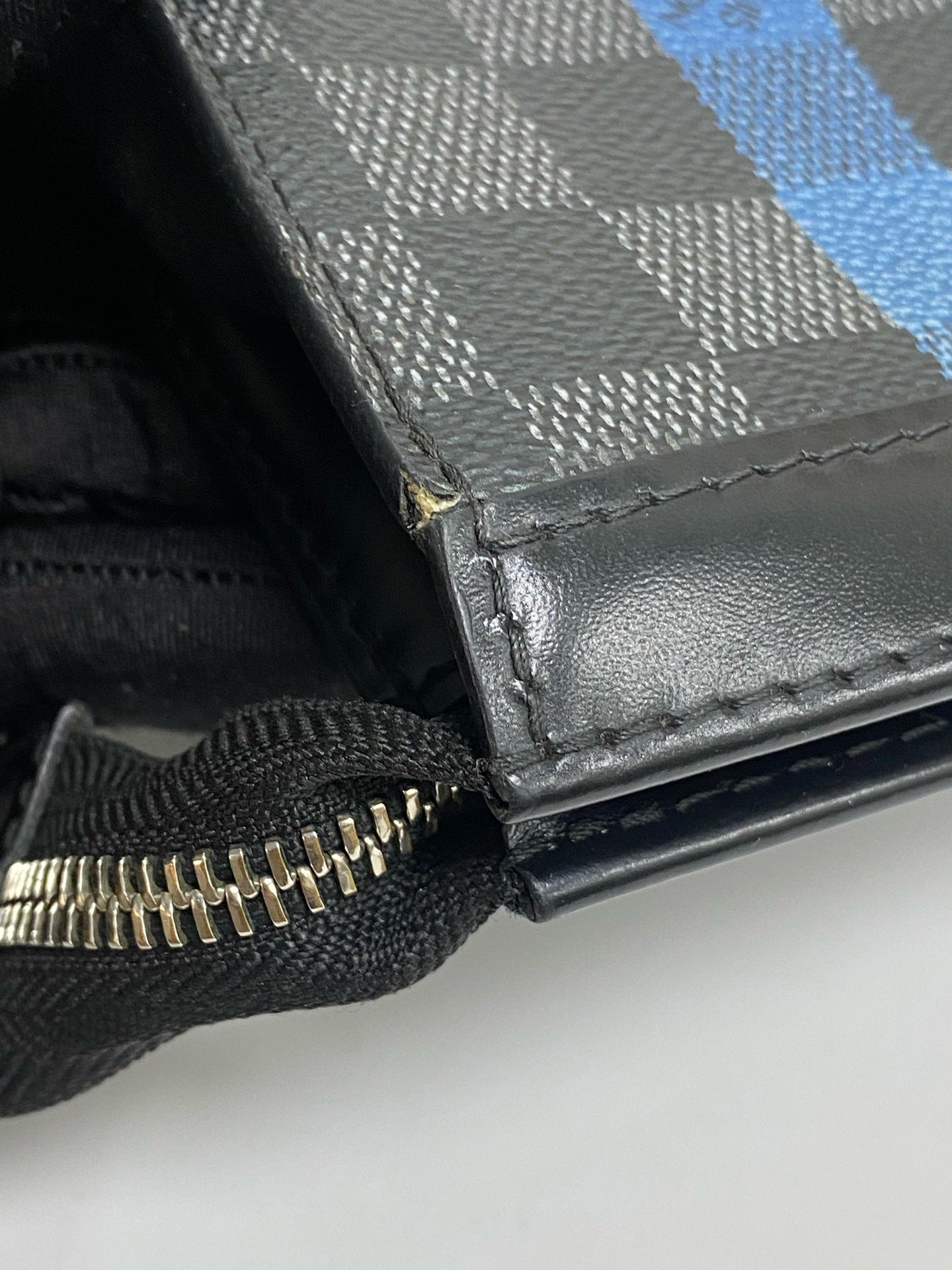 Louis Vuitton Blue Clutch