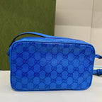 Gucci Shoulder bag Canvas Blue 760342FACK54344