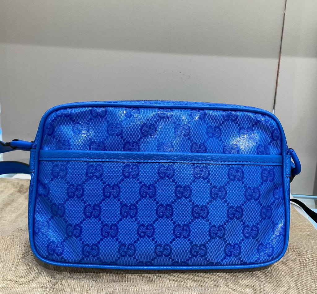 Gucci Shoulder bag Canvas Blue 760342FACK54344