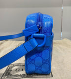 Gucci Shoulder bag Canvas Blue 760342FACK54344