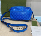 Gucci Shoulder bag Canvas Blue 760342FACK54344
