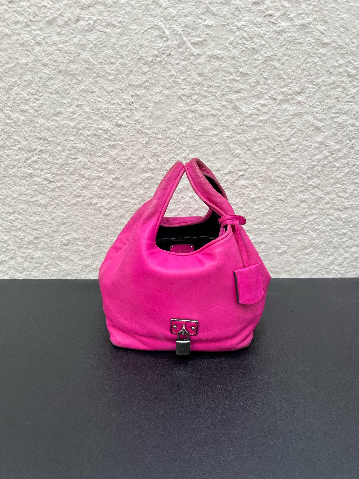 Loewe Pink Bucket & Drawstring Bag