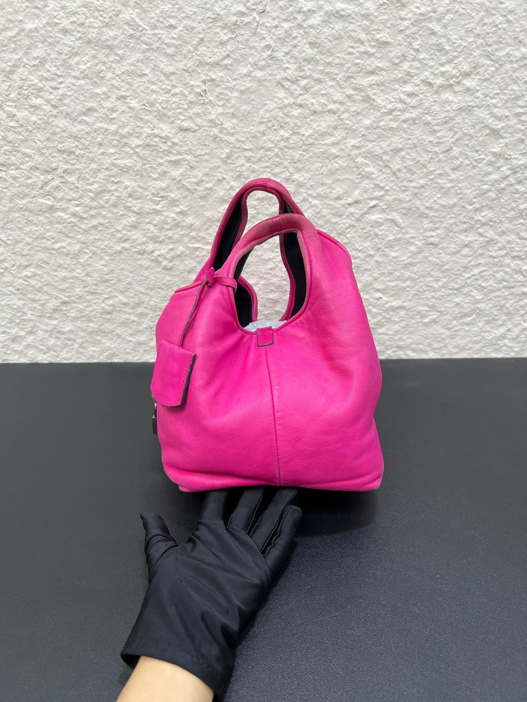 Loewe Pink Bucket & Drawstring Bag