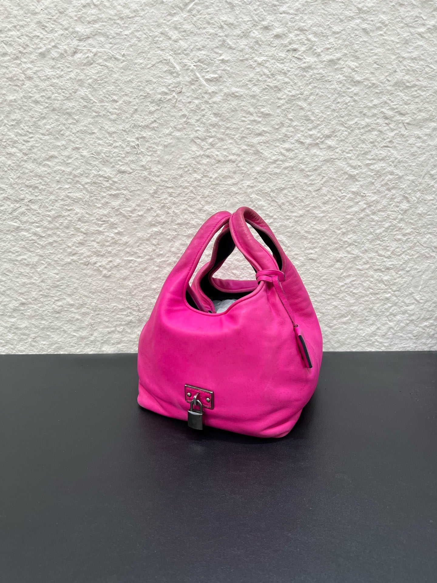 Loewe Pink Bucket & Drawstring Bag