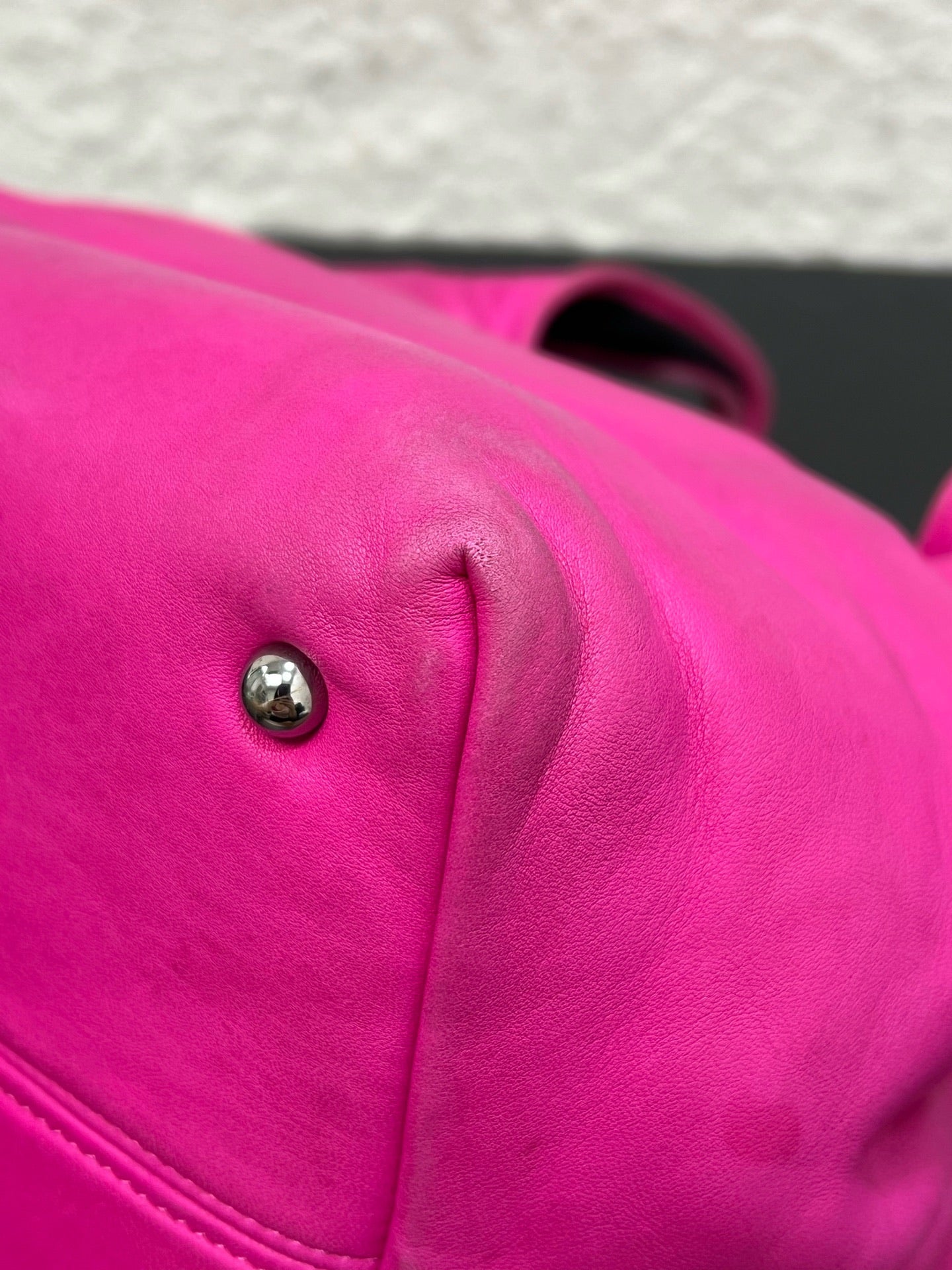 Loewe Pink Bucket & Drawstring Bag