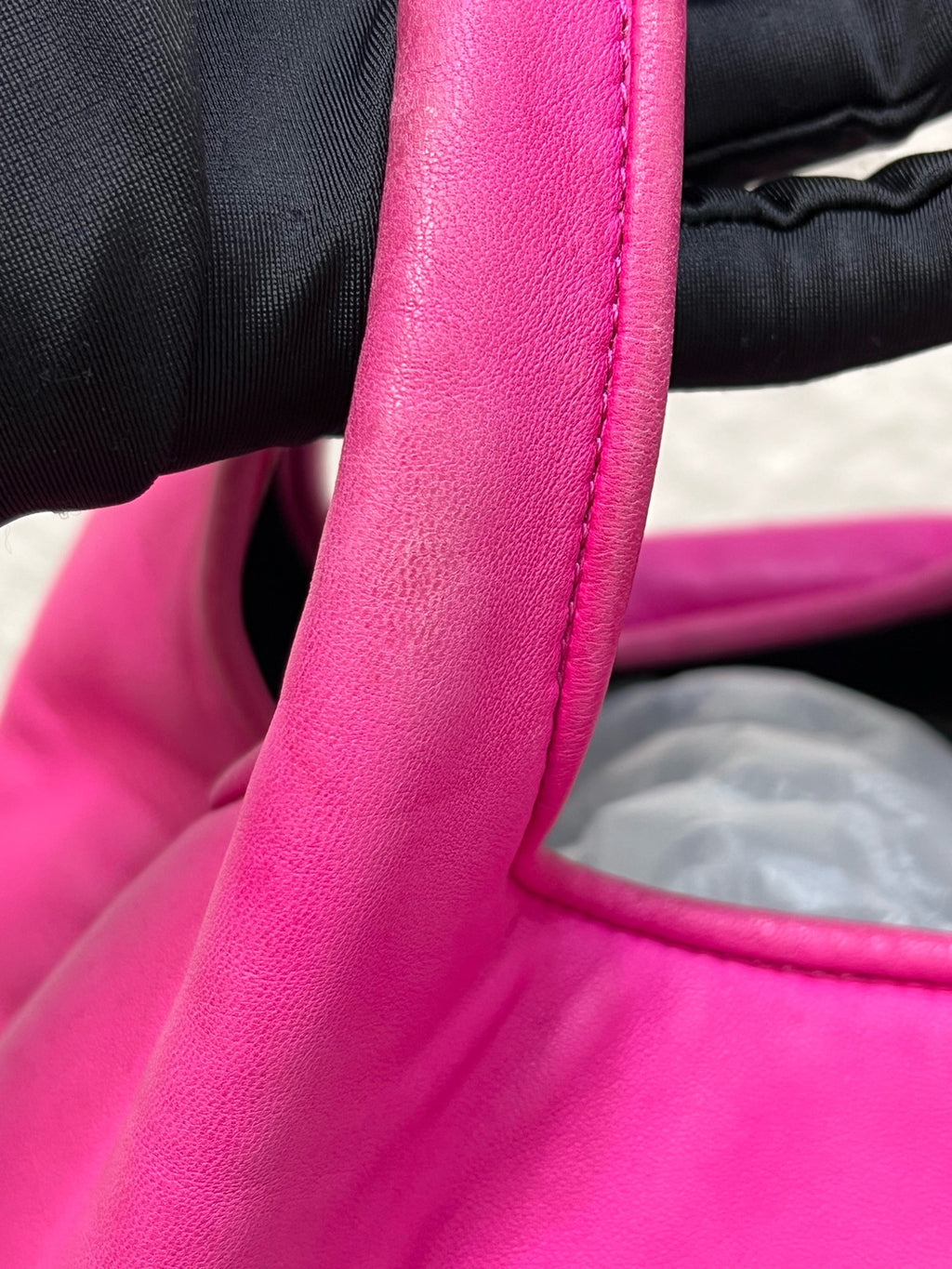 Loewe Pink Bucket & Drawstring Bag