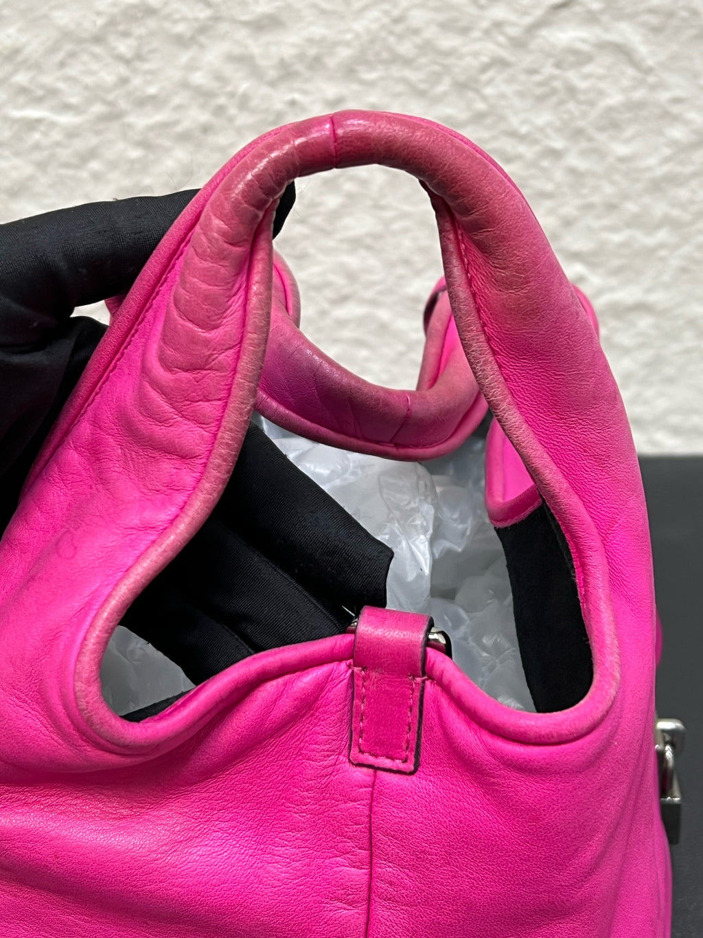 Loewe Pink Bucket & Drawstring Bag