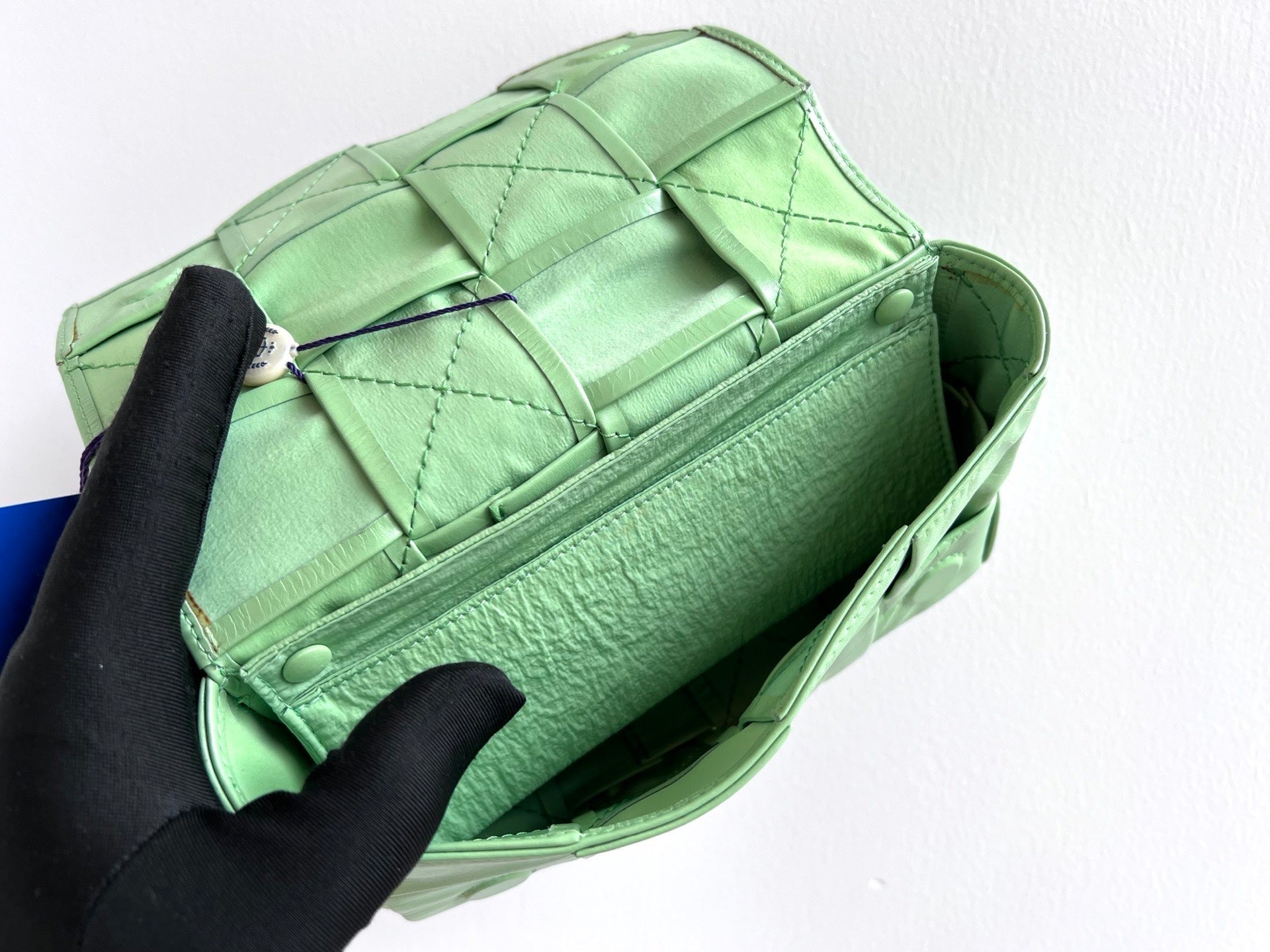 Bottega Veneta Green Crossbody