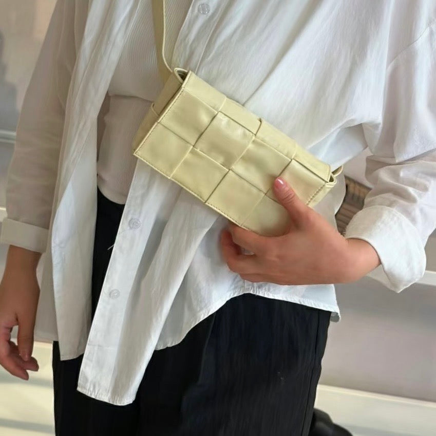 Bottega Veneta Green Crossbody