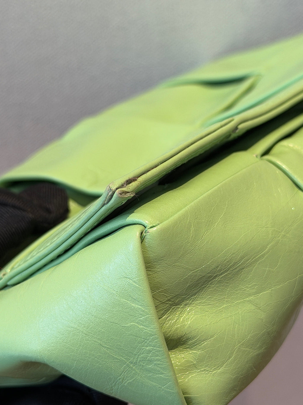 Bottega Veneta Green Crossbody
