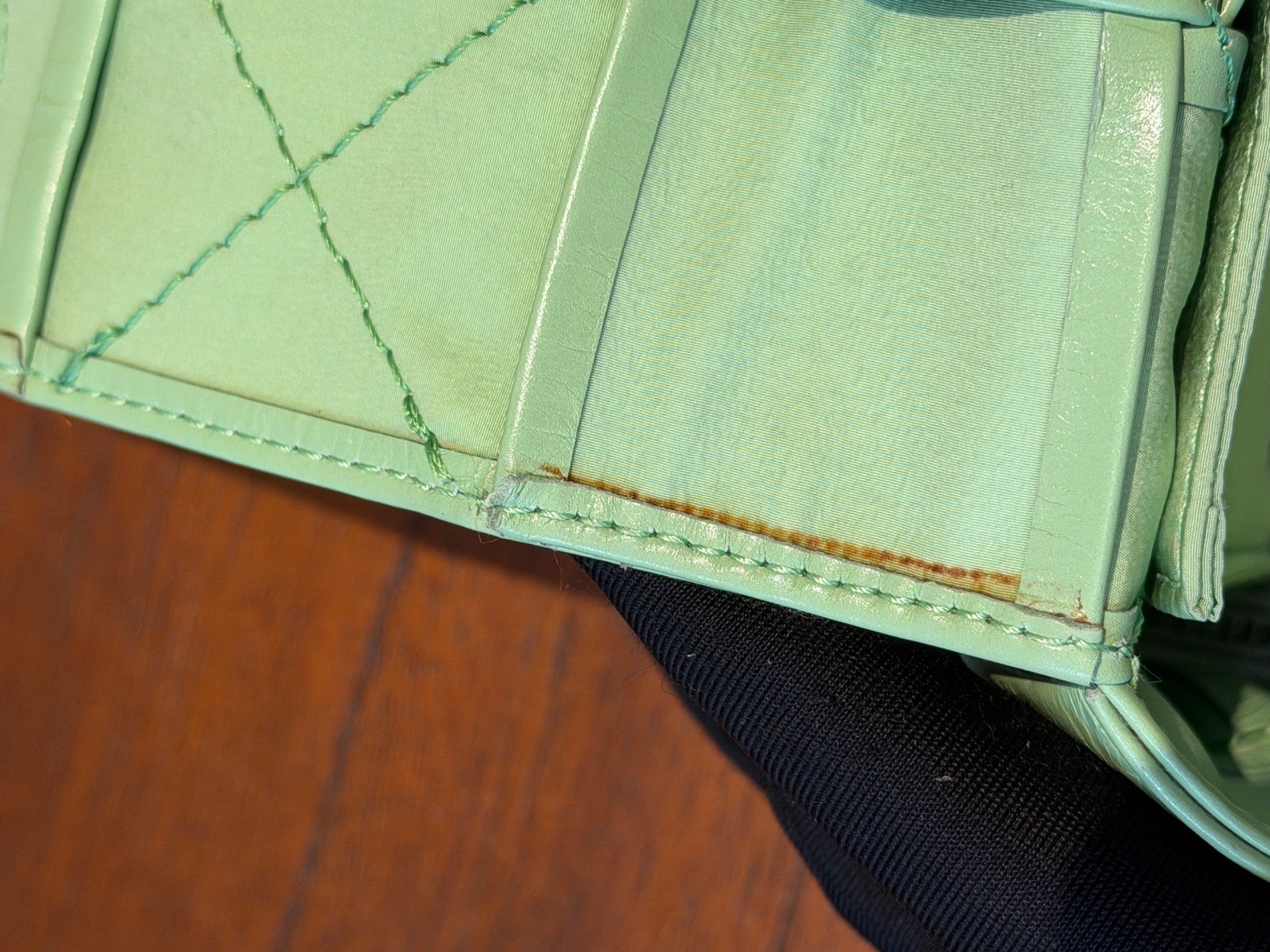 Bottega Veneta Green Crossbody