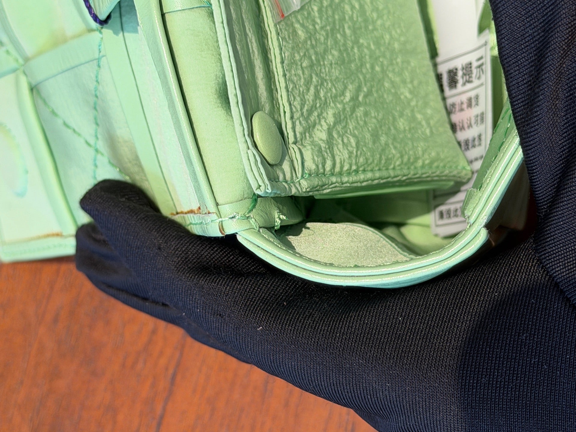 Bottega Veneta Green Crossbody