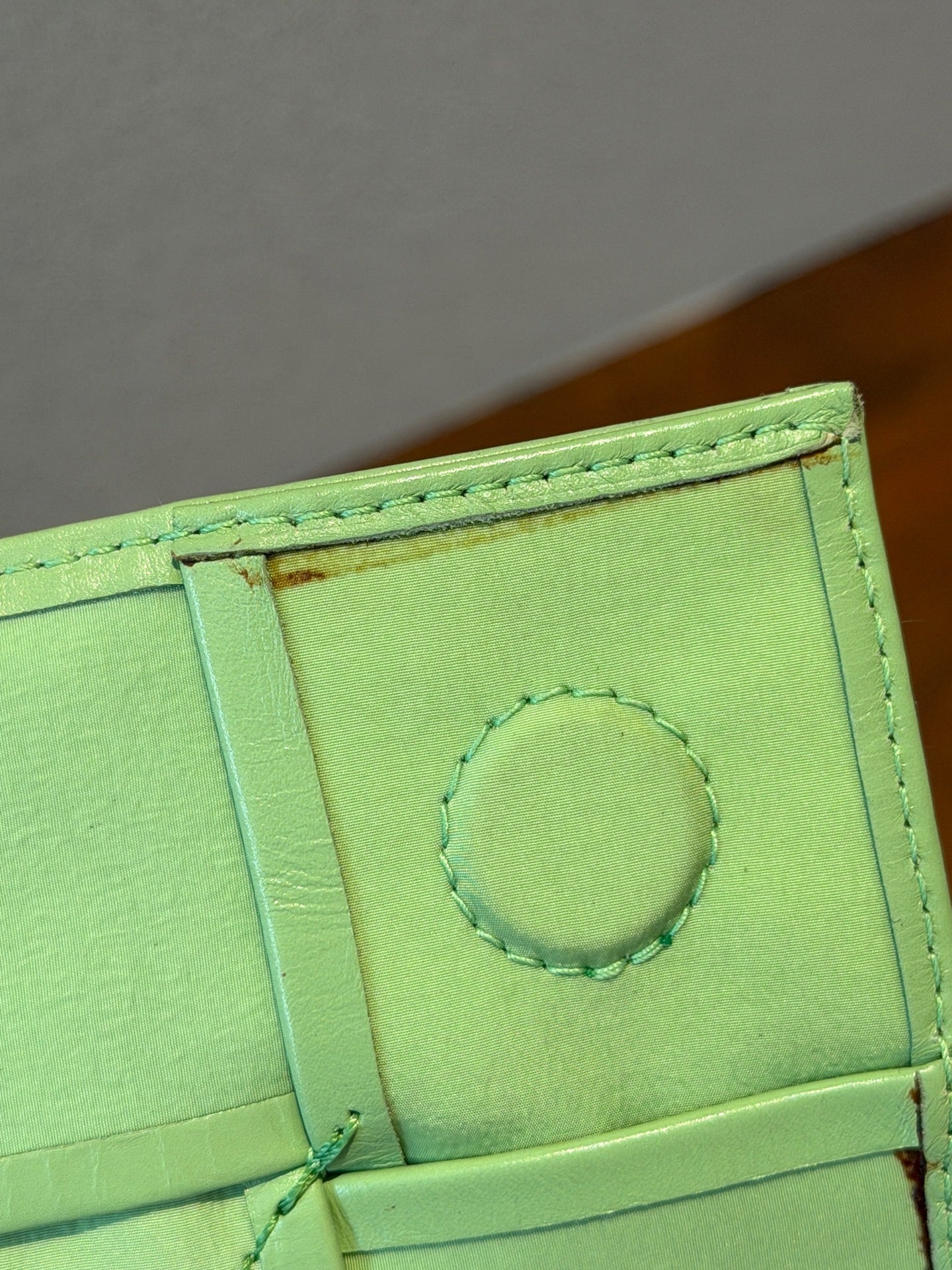 Bottega Veneta Green Crossbody