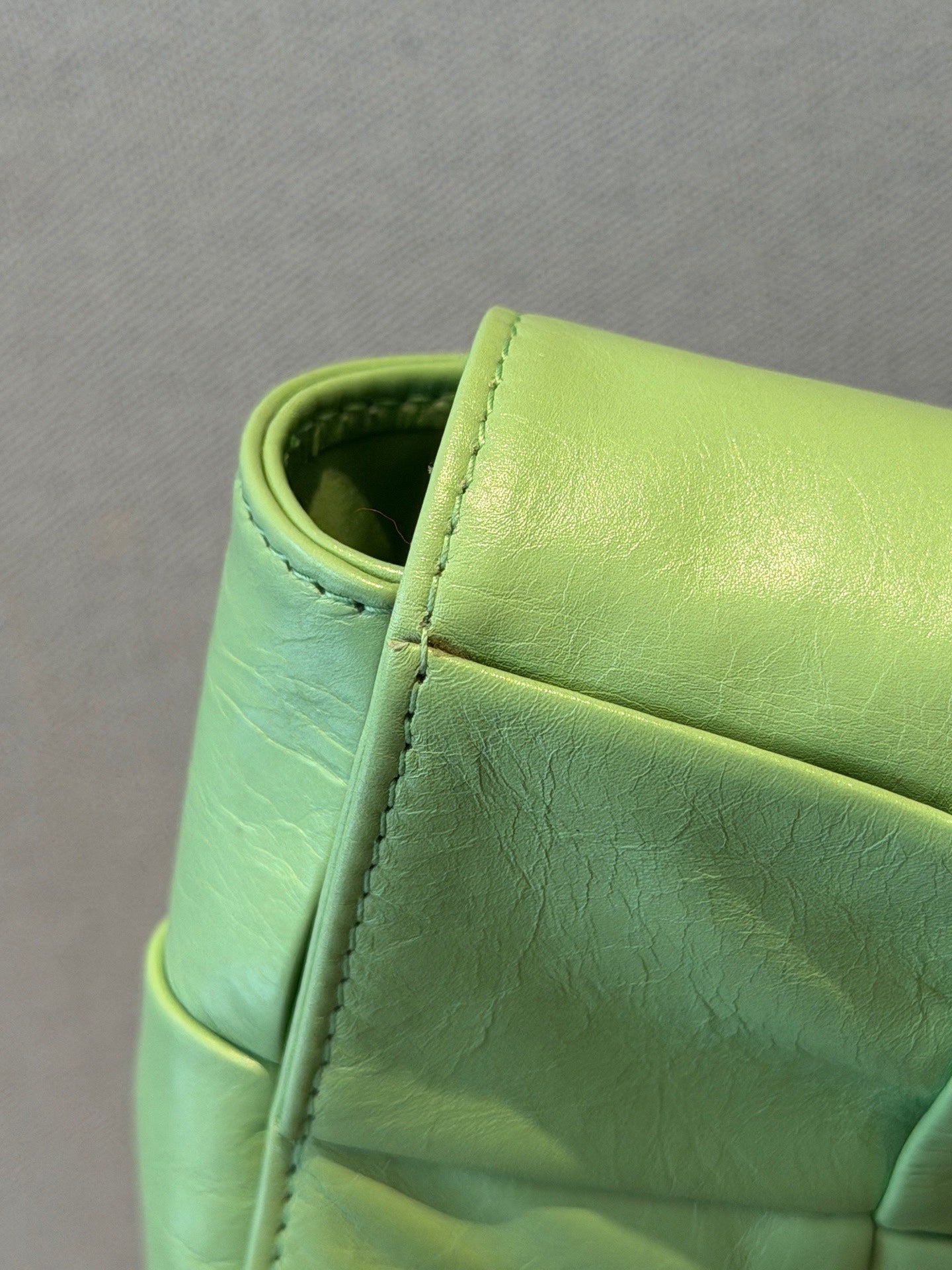 Bottega Veneta Green Crossbody