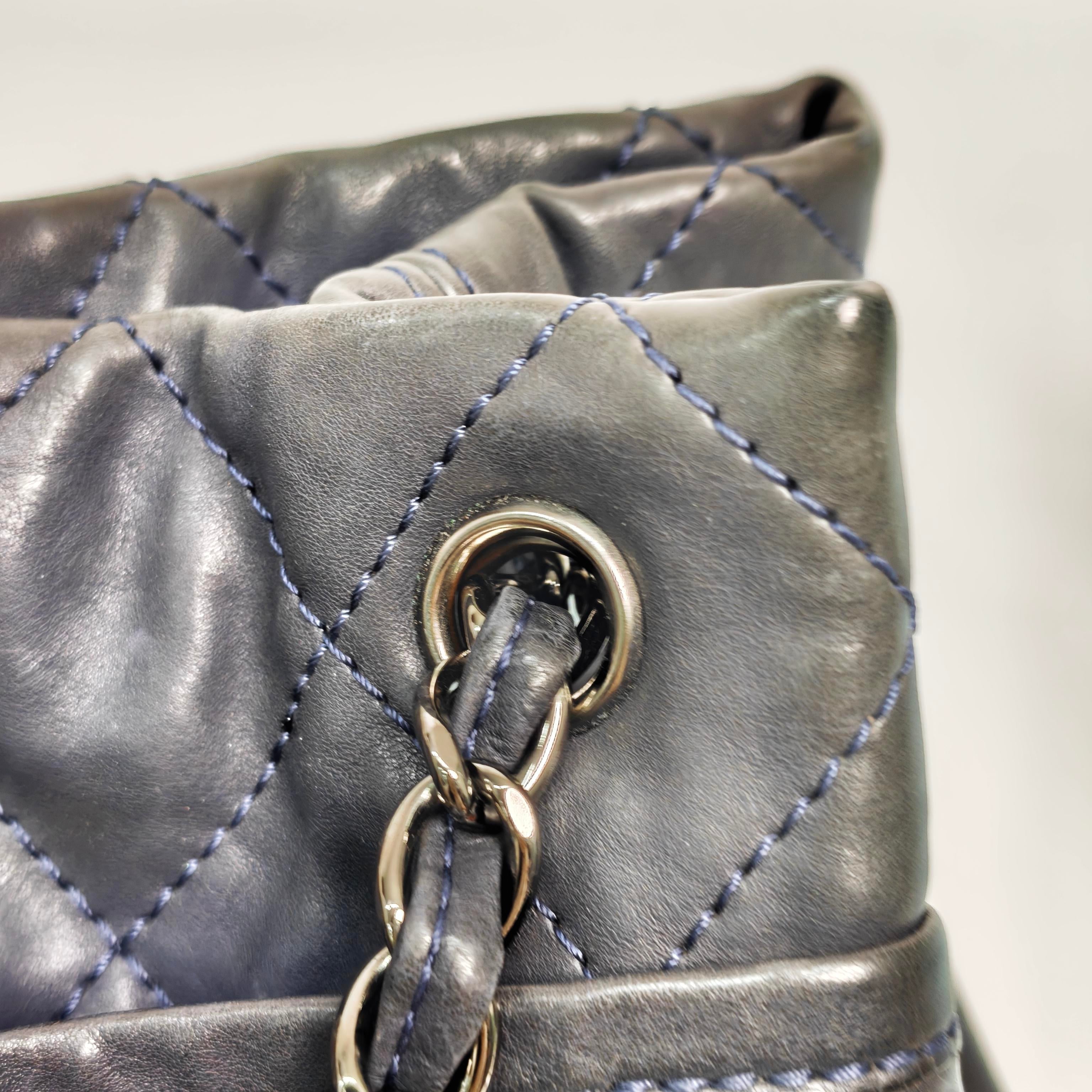 Chanel Blue Tote