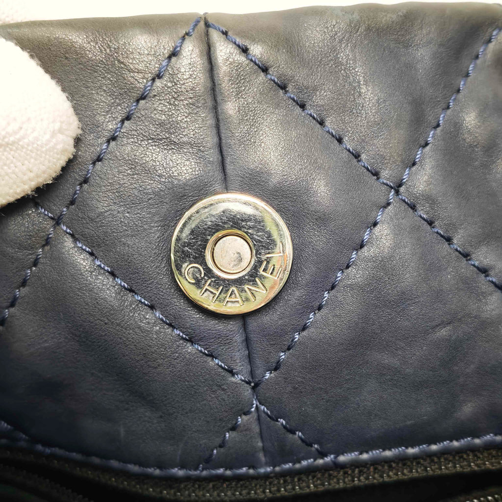 Chanel Blue Tote