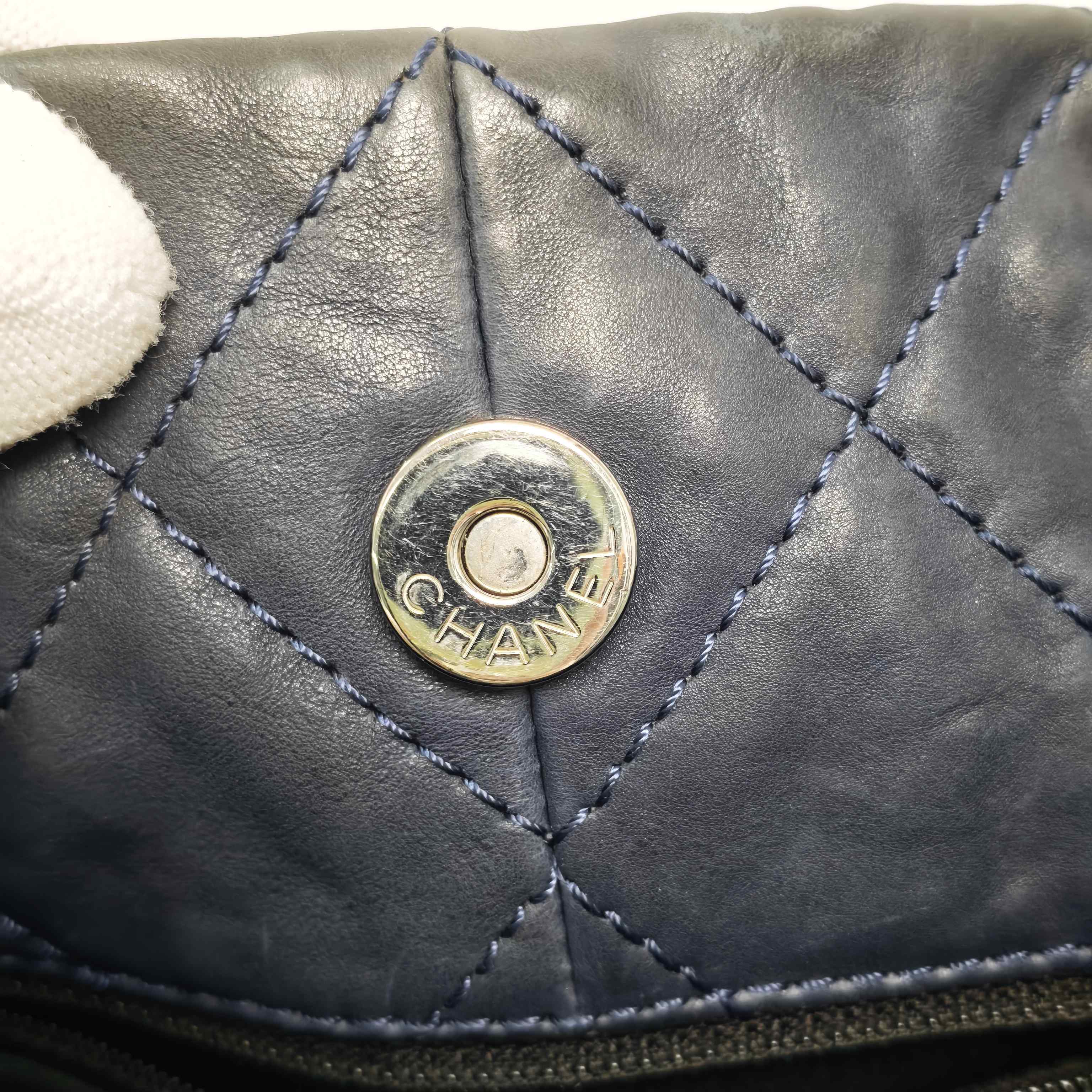 Chanel Blue Tote