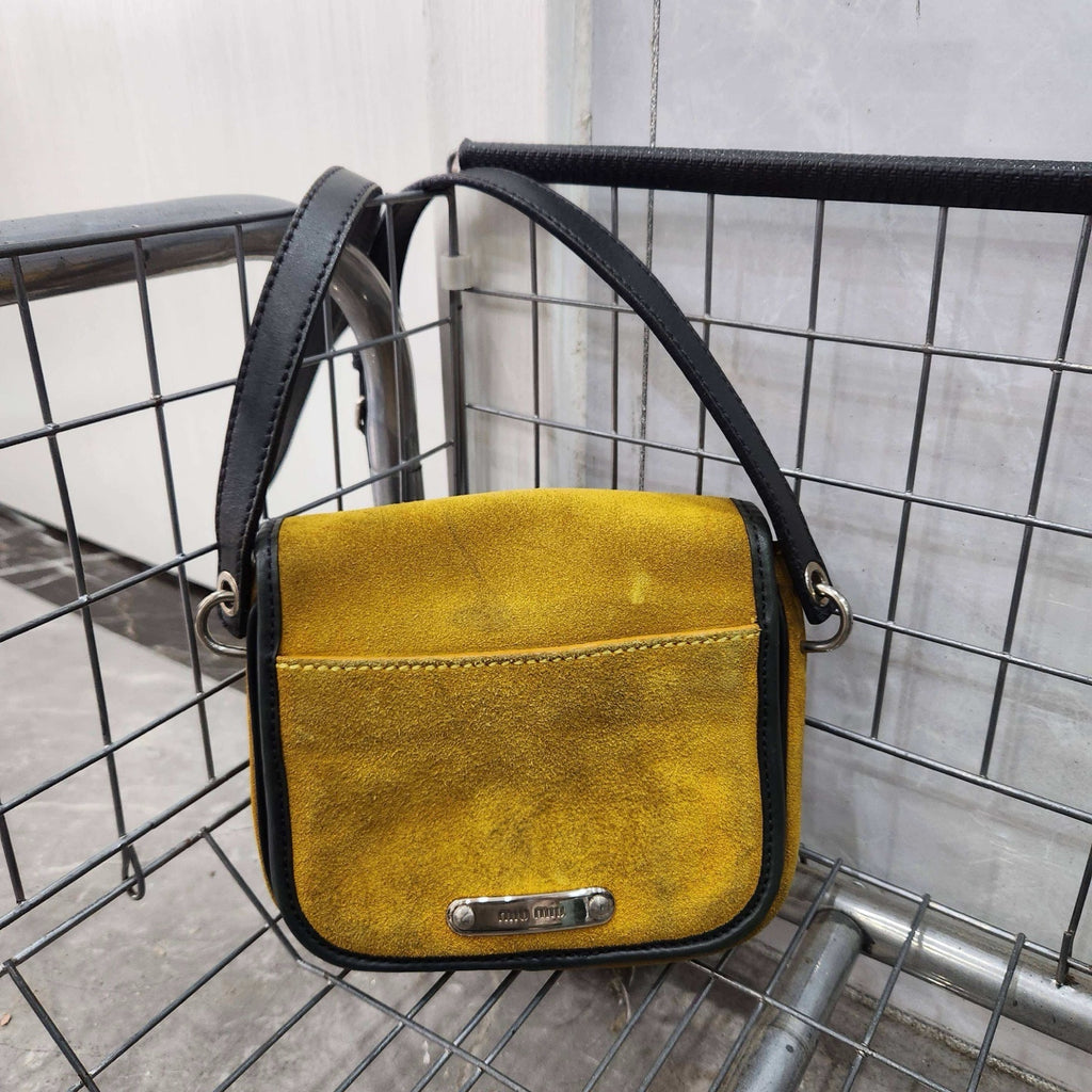 Miu Miu Alcantara Crossbody