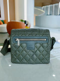 Chanel Green Messenger Bag